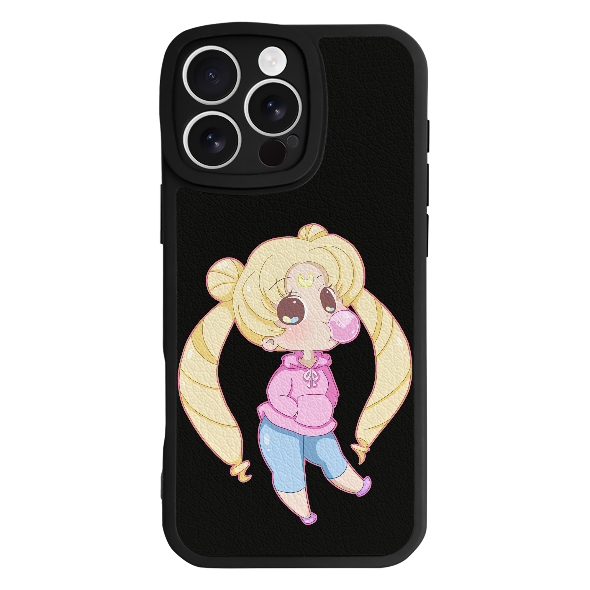 （画像用） 美少女戦士セーラームーン 愛野 美奈子 あいの みなこ Sailor Moon Aino Minako 【iPhone 16シリーズ対応】シリコンスマホケース（レザー調） 材質：シリコン